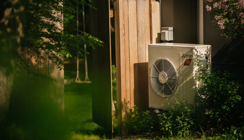 Heat pump condenser